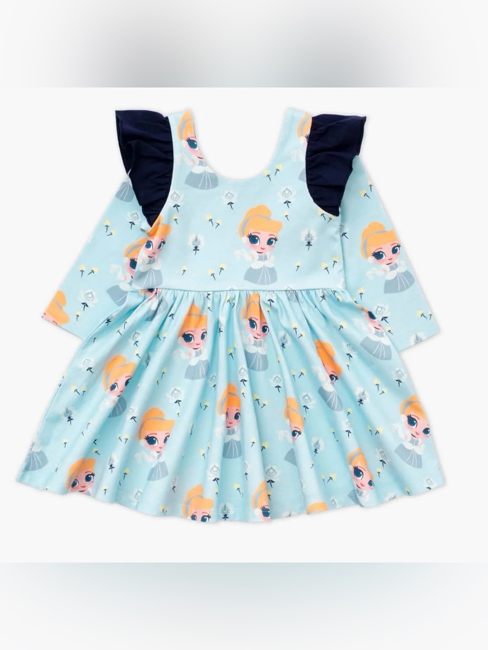 Monica & Andy Double Ruffle Let’s Dance Baby Cinderella Dress 18-24 Months NWOT